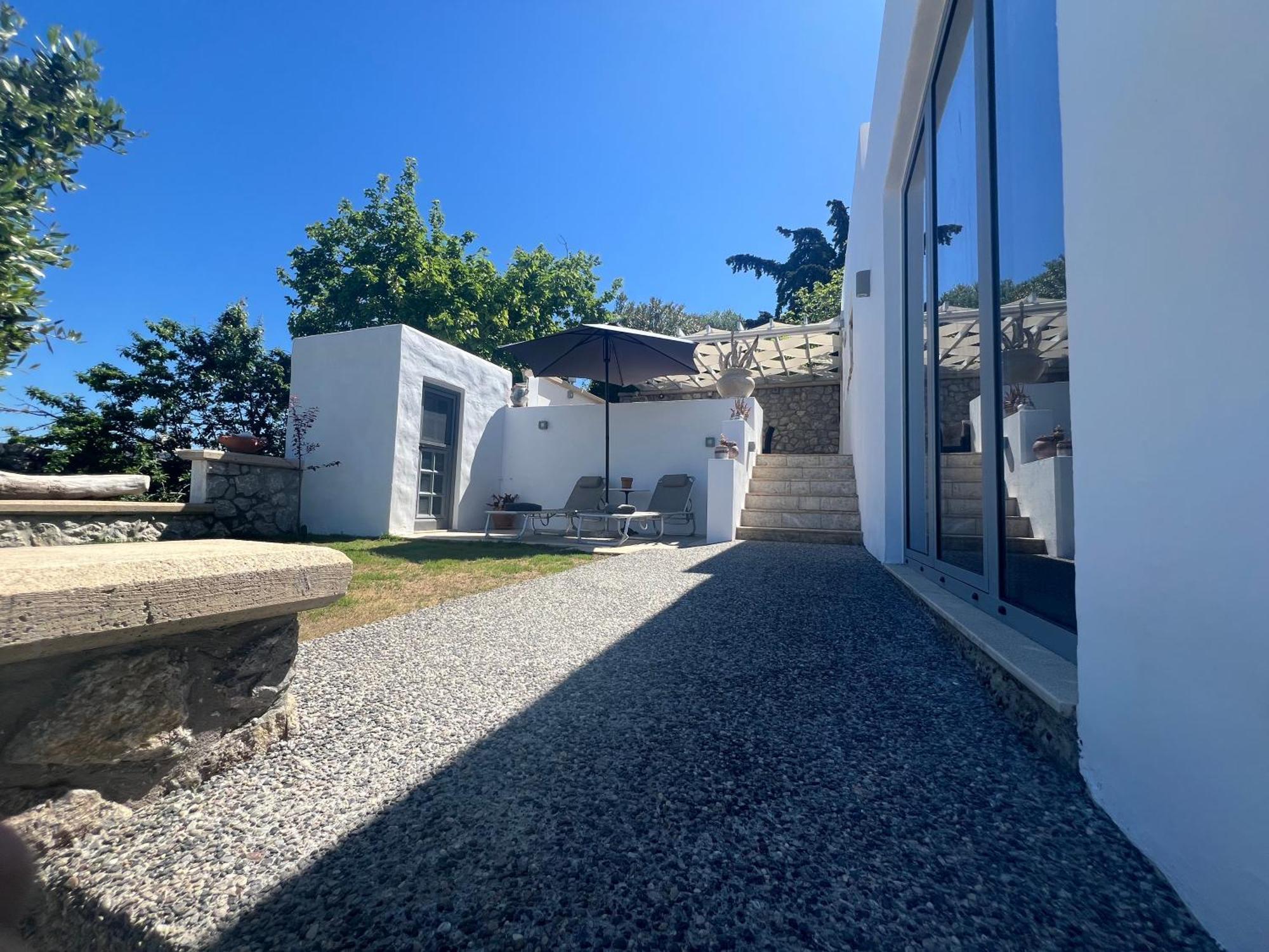 Moeses House Villa Asfendiou ภายนอก รูปภาพ