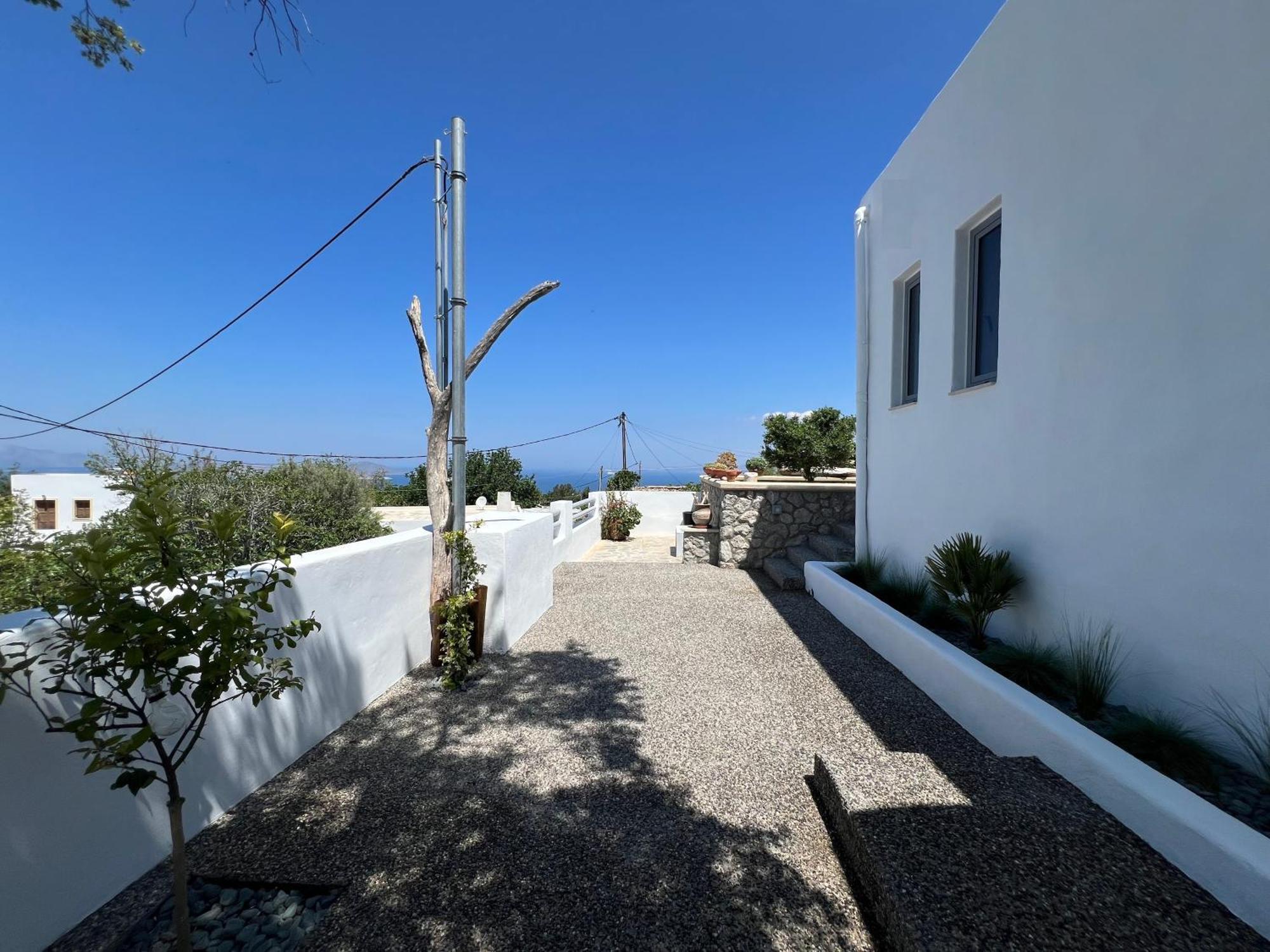 Moeses House Villa Asfendiou ภายนอก รูปภาพ